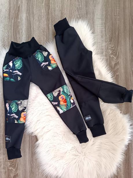 Softshellové nohavice, 80 - 134