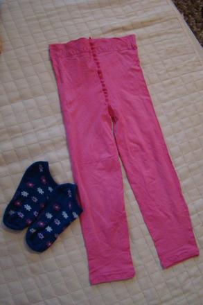 Nenosené silonkové legínky, 104