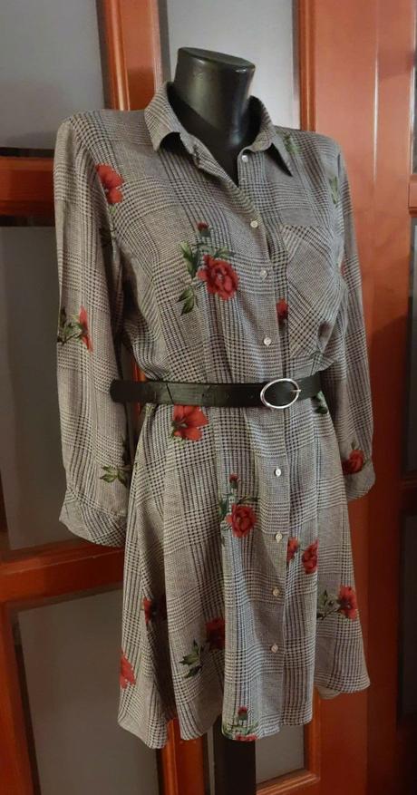 Predám košeľové šaty stradivarius veľ.s, stradivarius,s