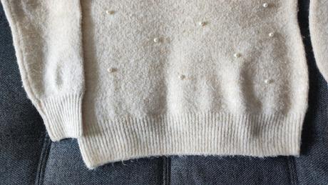 Reserved svetrík s perlami v.140, reserved,140