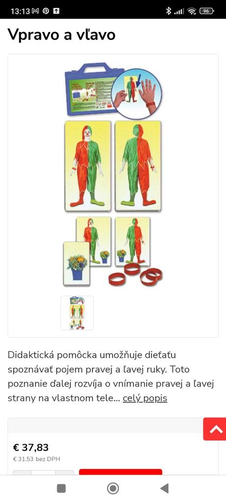 Objavenie pravej a ľavej ruky, 