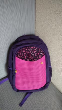 Fialový batoh taška pixie crew,