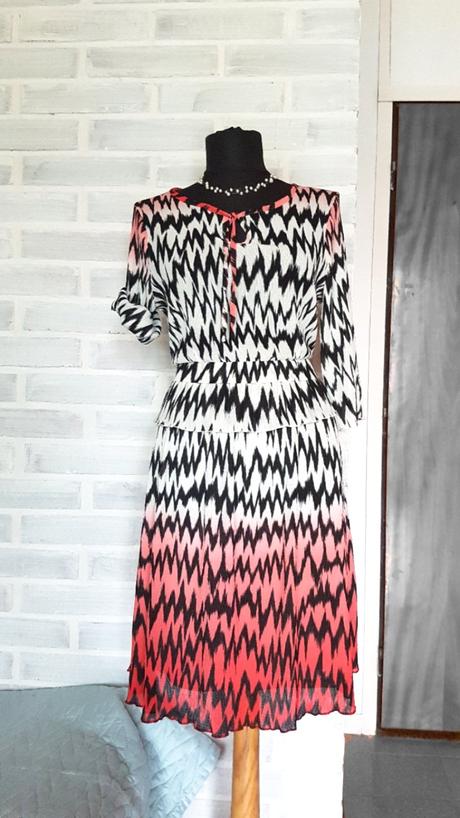 Retro šaty kimod, m