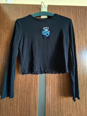 Tričko s dlhým rukávom bershka, veľ.38, stav ako n, bershka,38