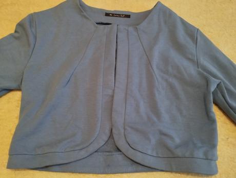 Svetlomodré bolerko m/l, m