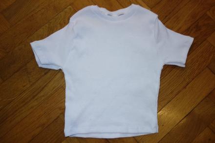 Rebrovaný crop top s, s