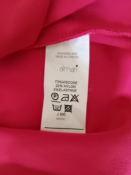 Ružové mini šaty, s