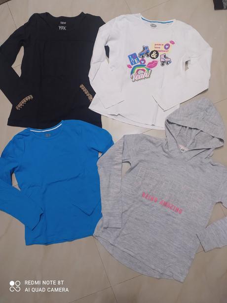 Balík tričiek veľ. 134/140, 122–134