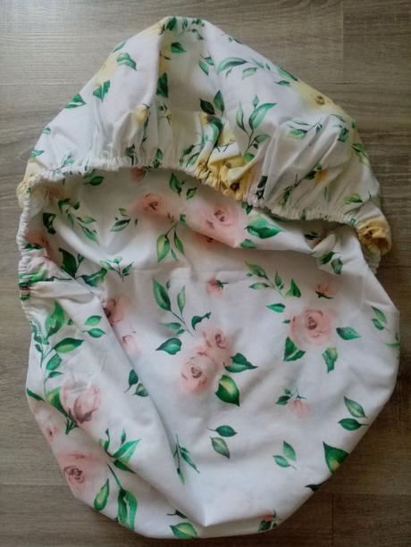 Obojstanna plachta do kocika -kvety,