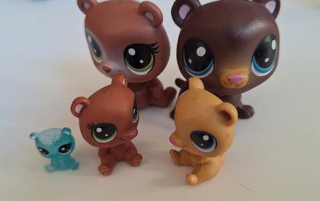 Little pet shop medvedia a psia rodinka, 
