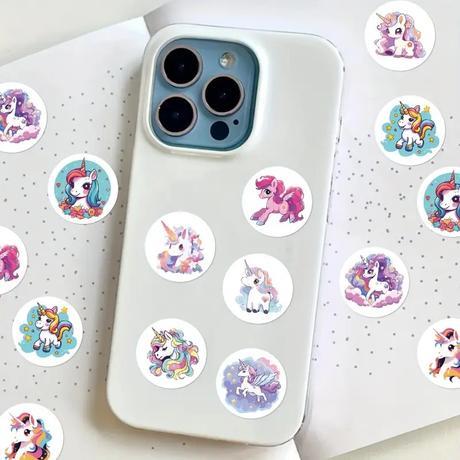 Nálepky jednorožec (500ks), 