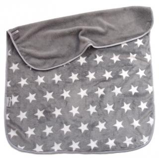 Pinkie deka soft grey star,
