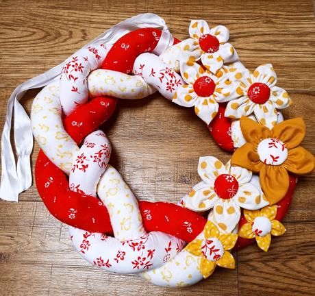 Látkové vence na dvere, 