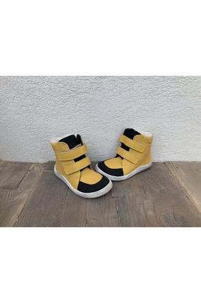 Detské kožené zimné čižmy, baby bare shoes,26