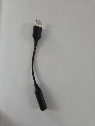 Adaptér usb-c na 3,5 mm jack čierny, 