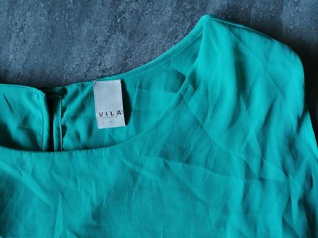 Tyrkysové šaty vila, vl, l