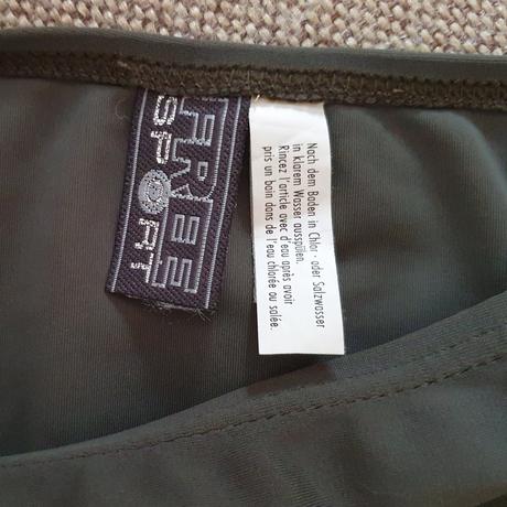 Plavky spodok - olivova khaki, s