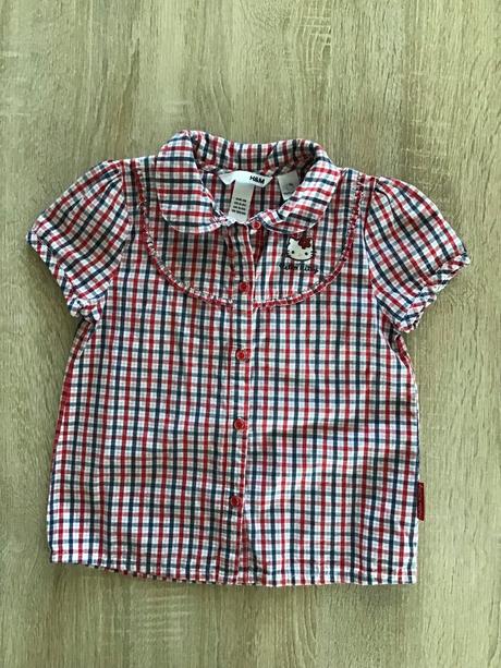 Blúzka hello kitty, veľ. 116, h&m,116