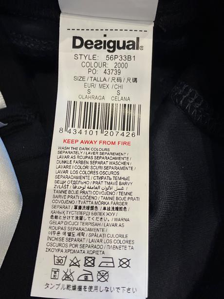 Dievčenské legíny vzorované desigual (4 r.), desigual,104