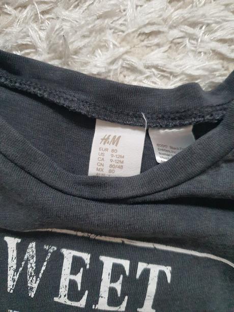 Tričko guns'n'roses h&m 80, h&m,80