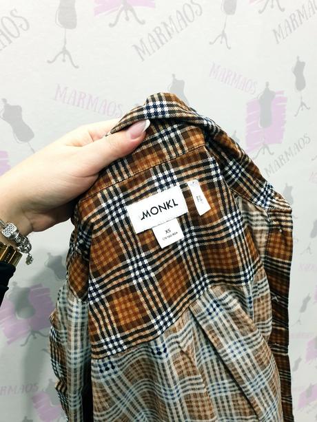 Monki oversize košeľa, xs