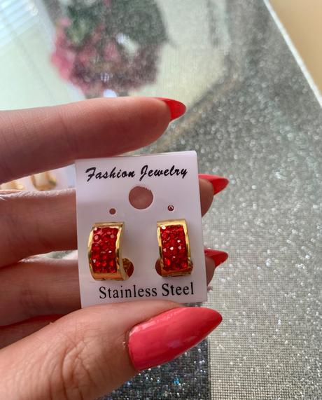 Nové oceľové náušnice - chirurgicka ocel,