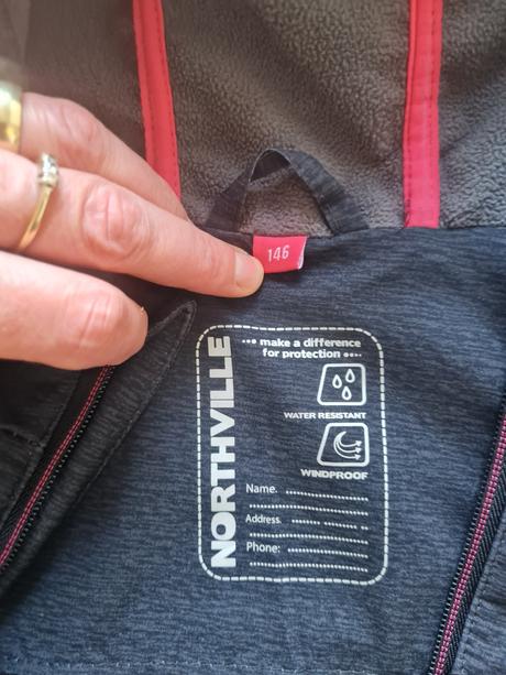 Softshellova bunda, c&a,146