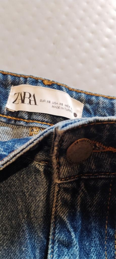 Riflová sukna zara, xs/s, zara,s / xs
