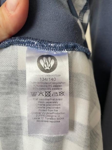 Dievčenske šaty zuppa, 134