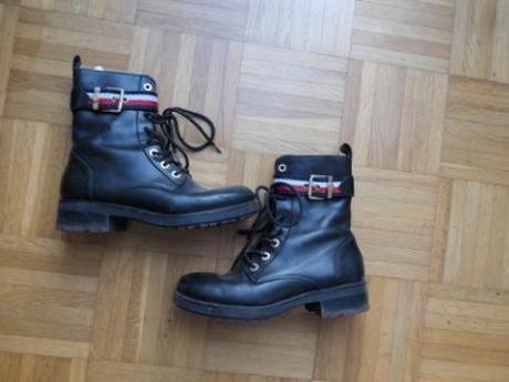 Tommy hilfiger original kozene perfektne clenkove, tommy hilfiger,38