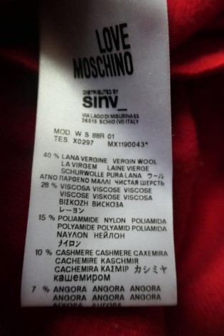 Love moschino original luxusne svetrik. celorocne, moschino,m