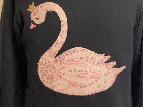 Palonimo mikina s labuťou, palomino,140