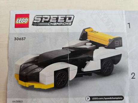 Lego speed 30657 mclaren, 