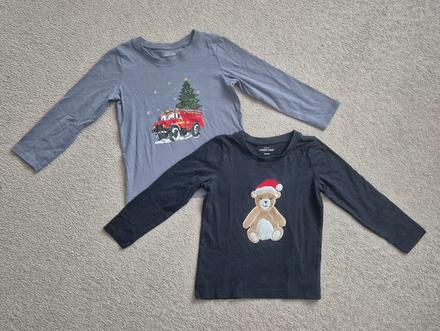 Tchibo 2ks tricka, velkost 110/116, tchibo,110