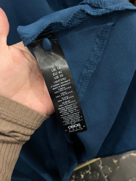 Spoločenské plesové šaty pre moletky zn. asos, 42