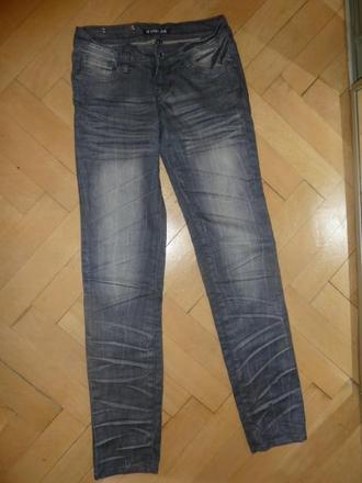 Goodies jeans vyšúchano-pokrčený vzhľad, 36