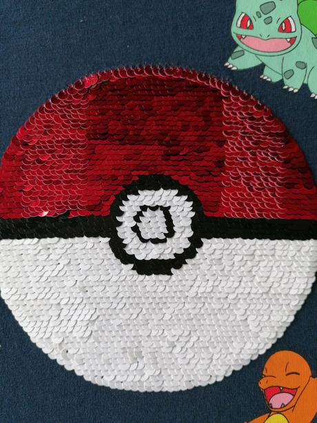 Premieňacie tričko pokemon, c&a,128