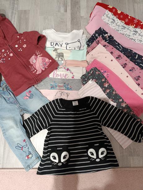 Balík detského oblečenia 80-92, 86–98