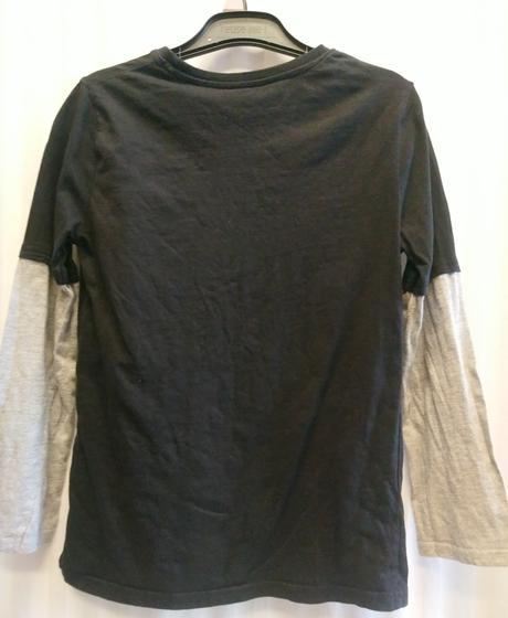 Chlapčenské čierno sivé tričko, f&f, 134-140, f&f,140