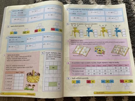 Matematika pre 3.ročník zš, 1. časť pracovný zošit, 