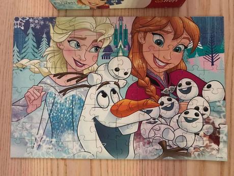 Puzzle frozen , 80 dielikov,