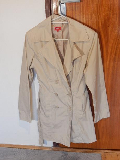 Dámsky trenchcoat - trenčkot, outfit,36