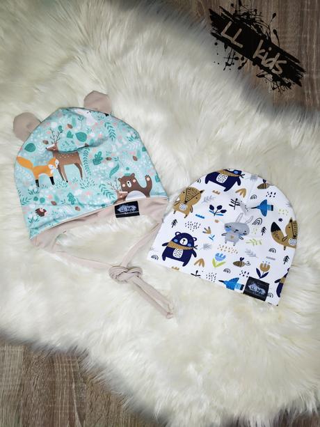 Čiapka na šnúrky-dvojvrstvová, <50 - 128