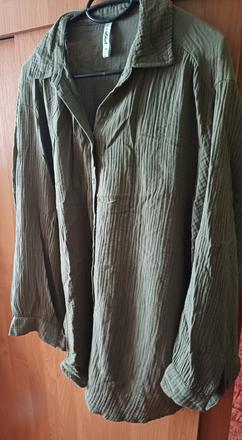 Damska bavlnená košeľa xxl, xxxl