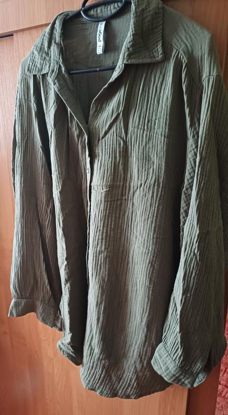 Damska bavlnená košeľa xxl, xxxl