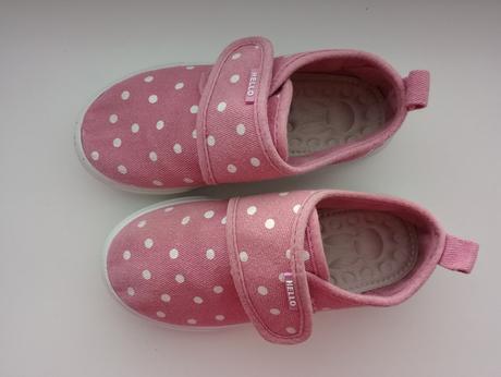 Ružové papučky / plátenky, pepco,26