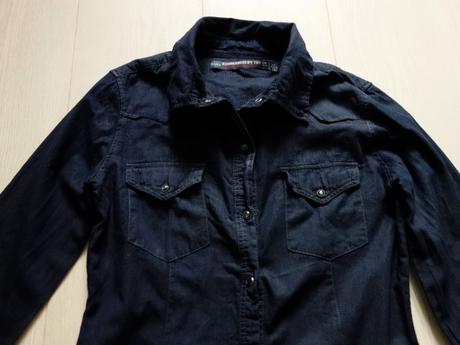 Dámska riflová košela zara, zara,s