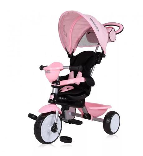 One trojkolka so strieškou pink,