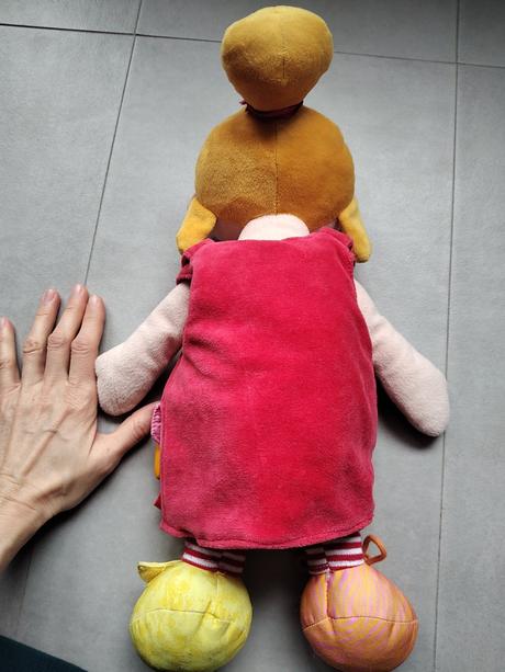 2 látkové mäkké bábiky, 