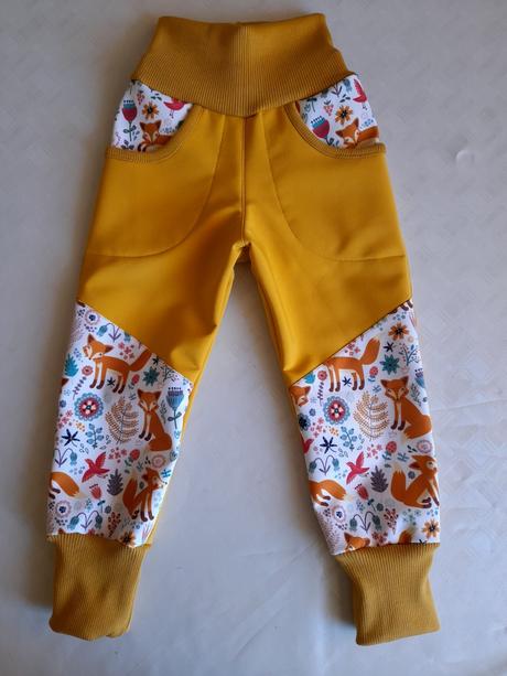 Softshellvé nohavice, 92 - 128